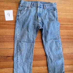Levi Strauss 505 Loose fit 100% cotton jeans 38W 32L